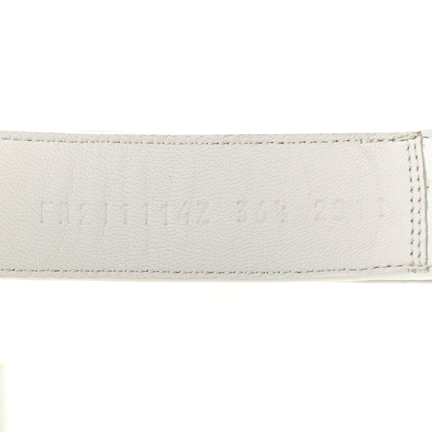 Hermes Calfskin Womens Chypre Sandals 36.5 White 8 of 8