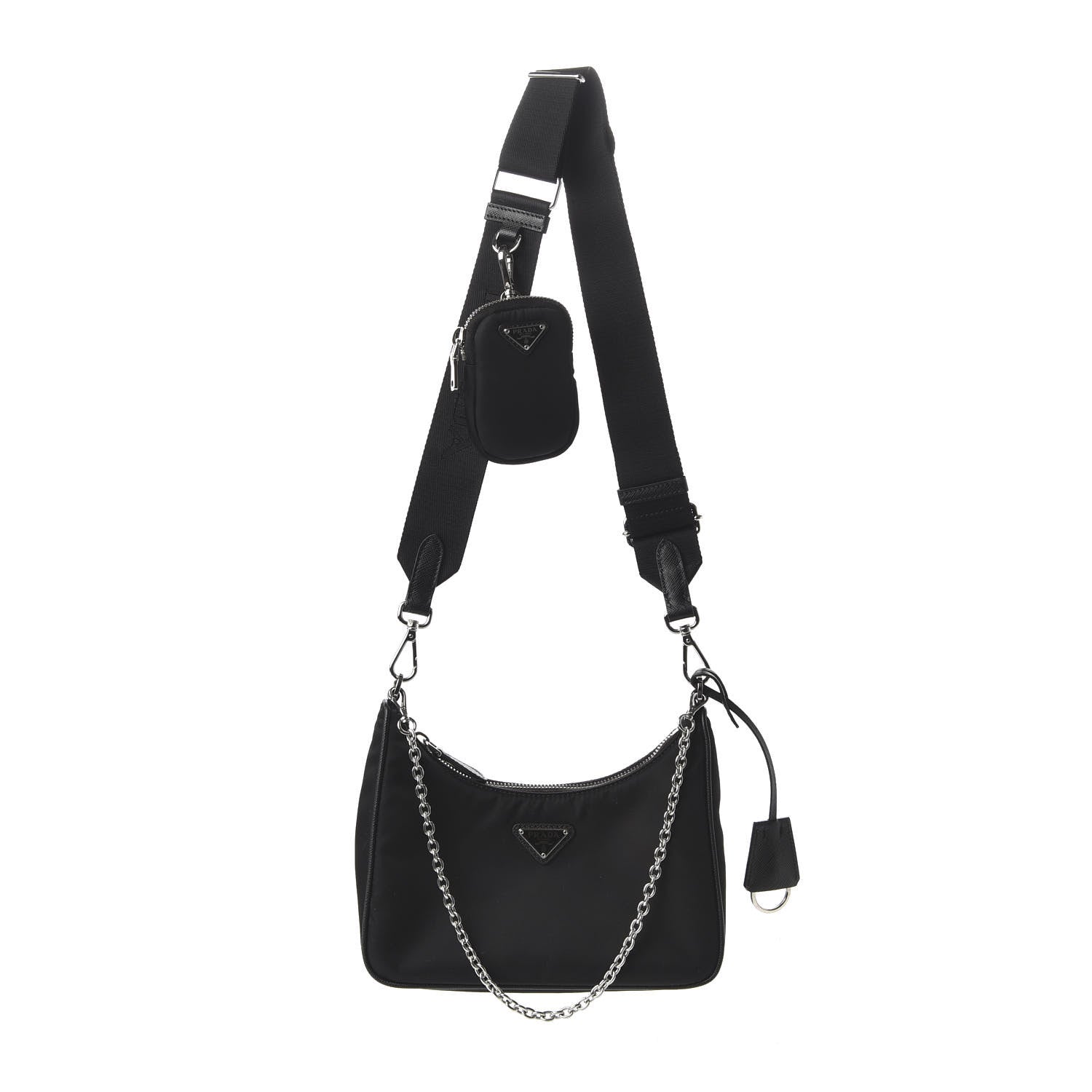 Prada Nylon Re-Edition 2005 Shoulder Bag Black 1 of 10