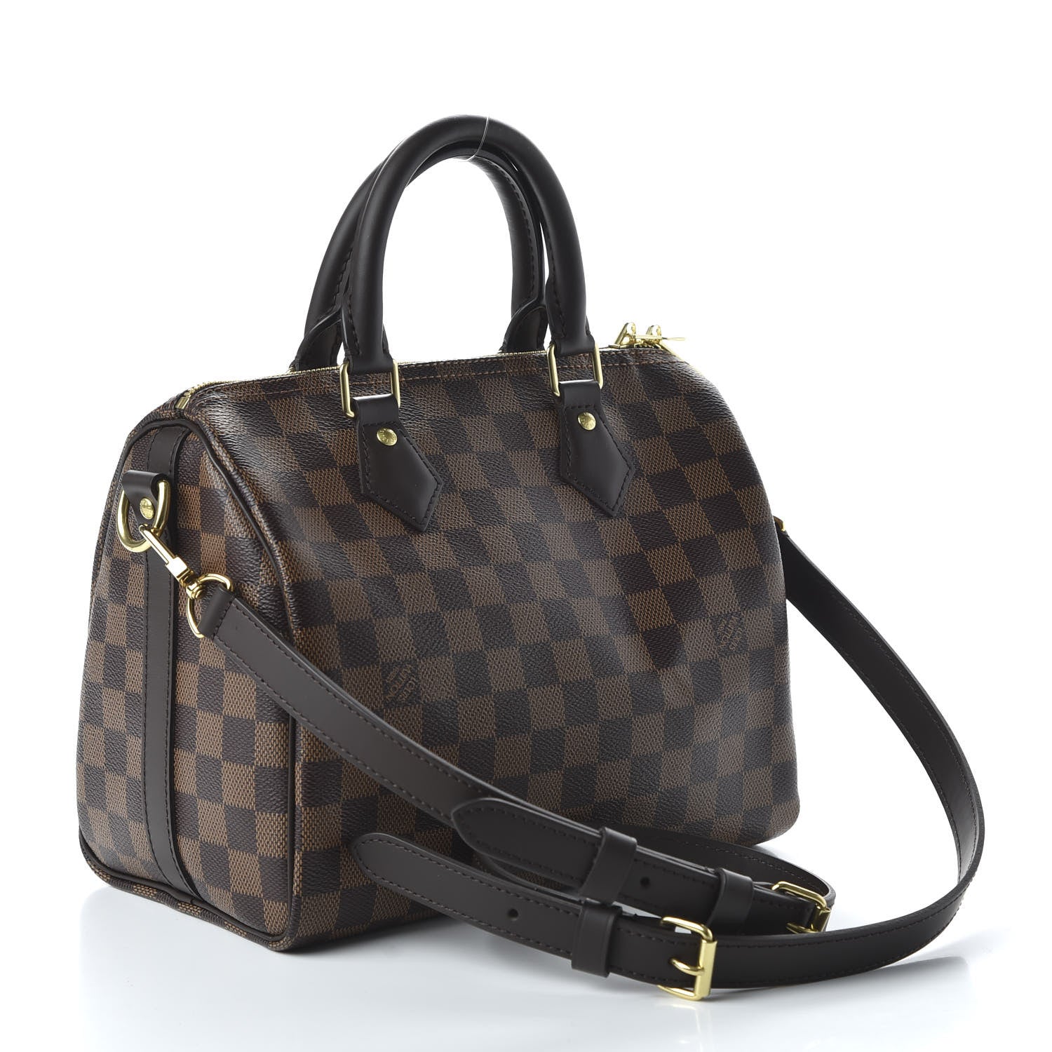 Louis Vuitton Damier Ebene Speedy Bandouliere 25 3 of 10