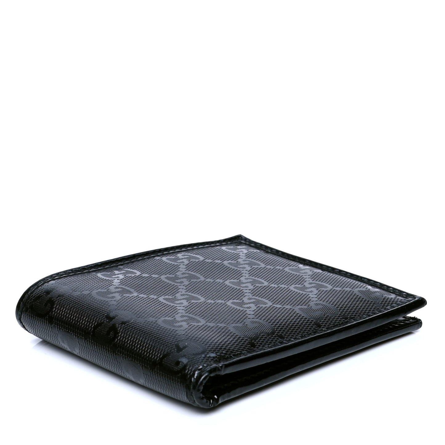 Imprime Monogram Bi-Fold Wallet Black