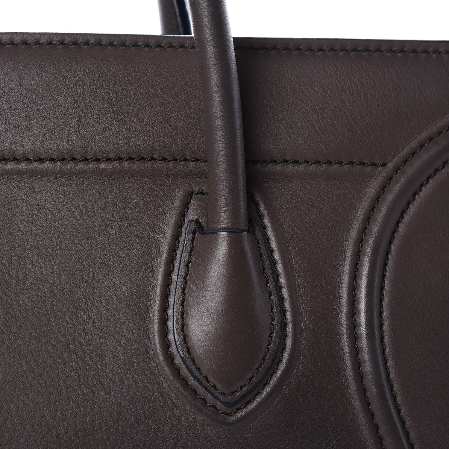 Celine Supple Calfskin Medium Phantom Luggage Anthracite 11 of 17