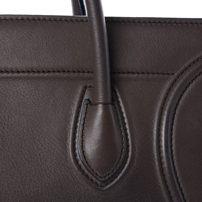 Celine Supple Calfskin Medium Phantom Luggage Anthracite 11 of 17