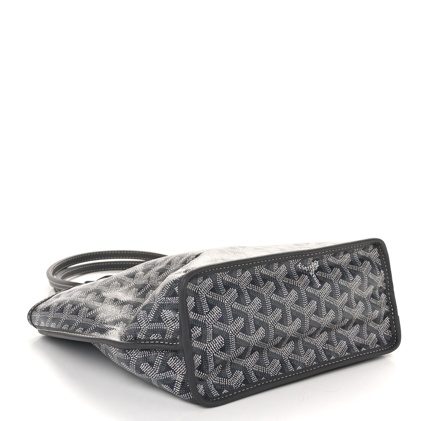 Goyardine Reversible Mini Anjou Grey