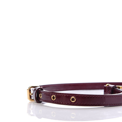 Louis Vuitton Patent 16mm Adjustable Shoulder Strap Rouge Fauviste 3 of 5