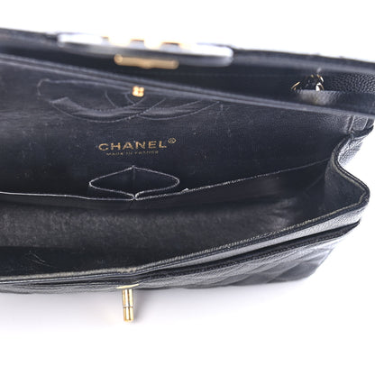 Chanel Caviar Quilted Medium Double Flap Black 5 of 9