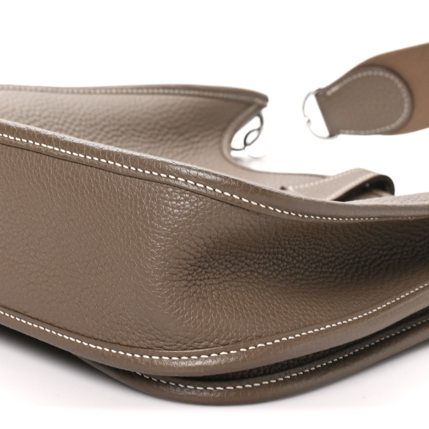Hermes Taurillon Clemence Evelyne III PM Etoupe 10 of 10
