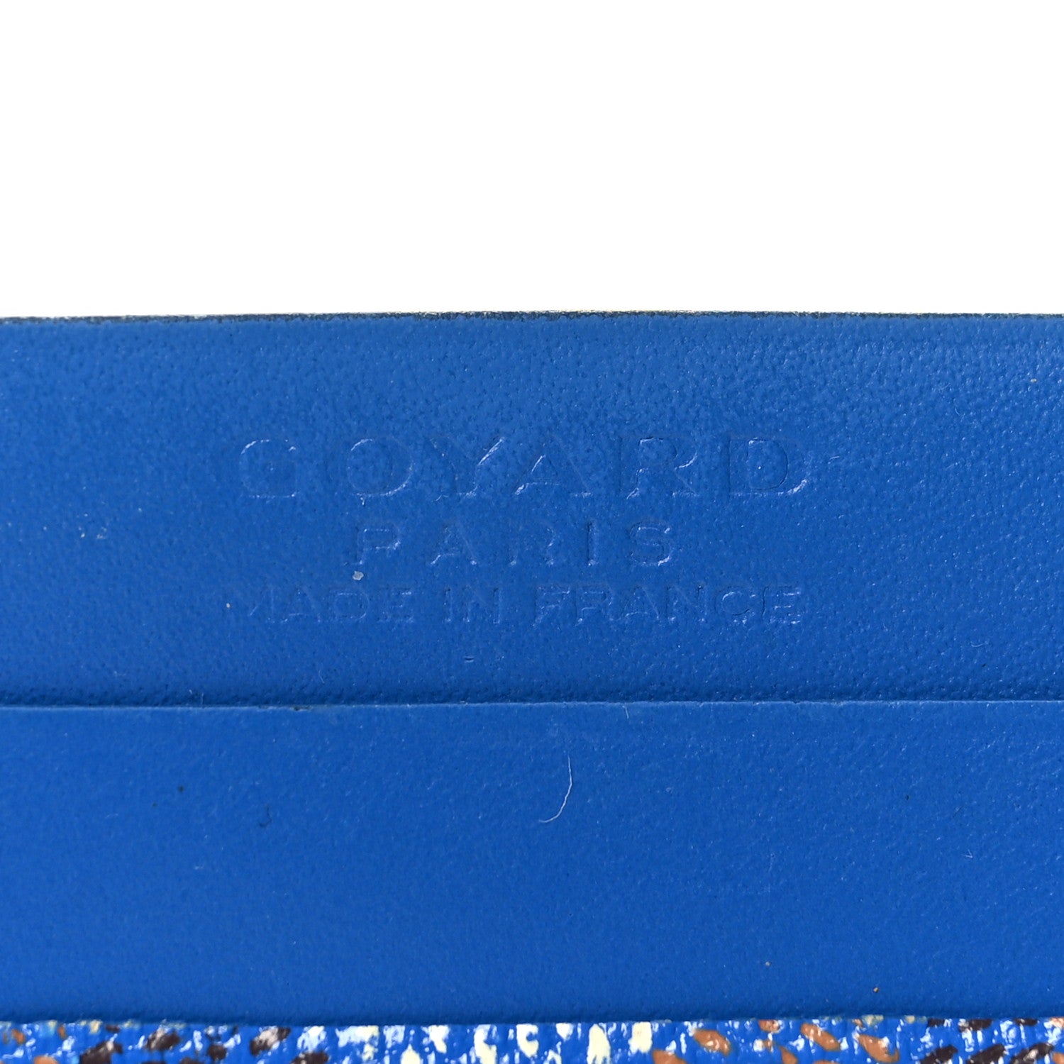 Goyard Goyardine Saint Sulpice Card Holder Sky Blue 6 of 8