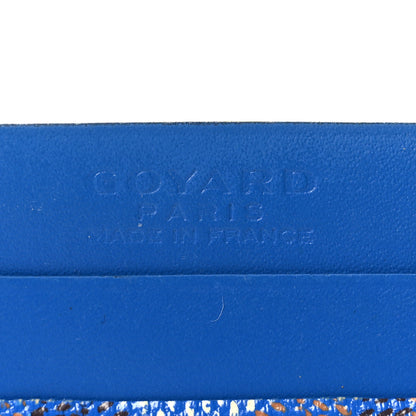 Goyard Goyardine Saint Sulpice Card Holder Sky Blue 6 of 8