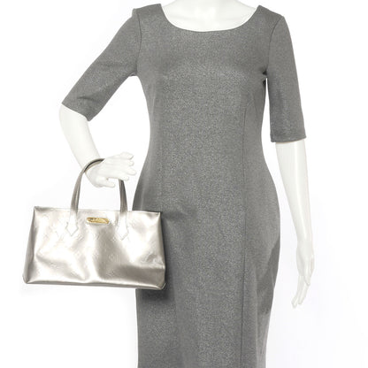 Louis Vuitton Vernis Wilshire PM Gris Art Deco 2 of 7