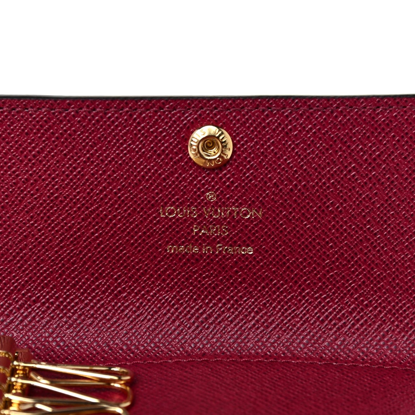 Monogram 6 Key Multicles Holder Fuchsia