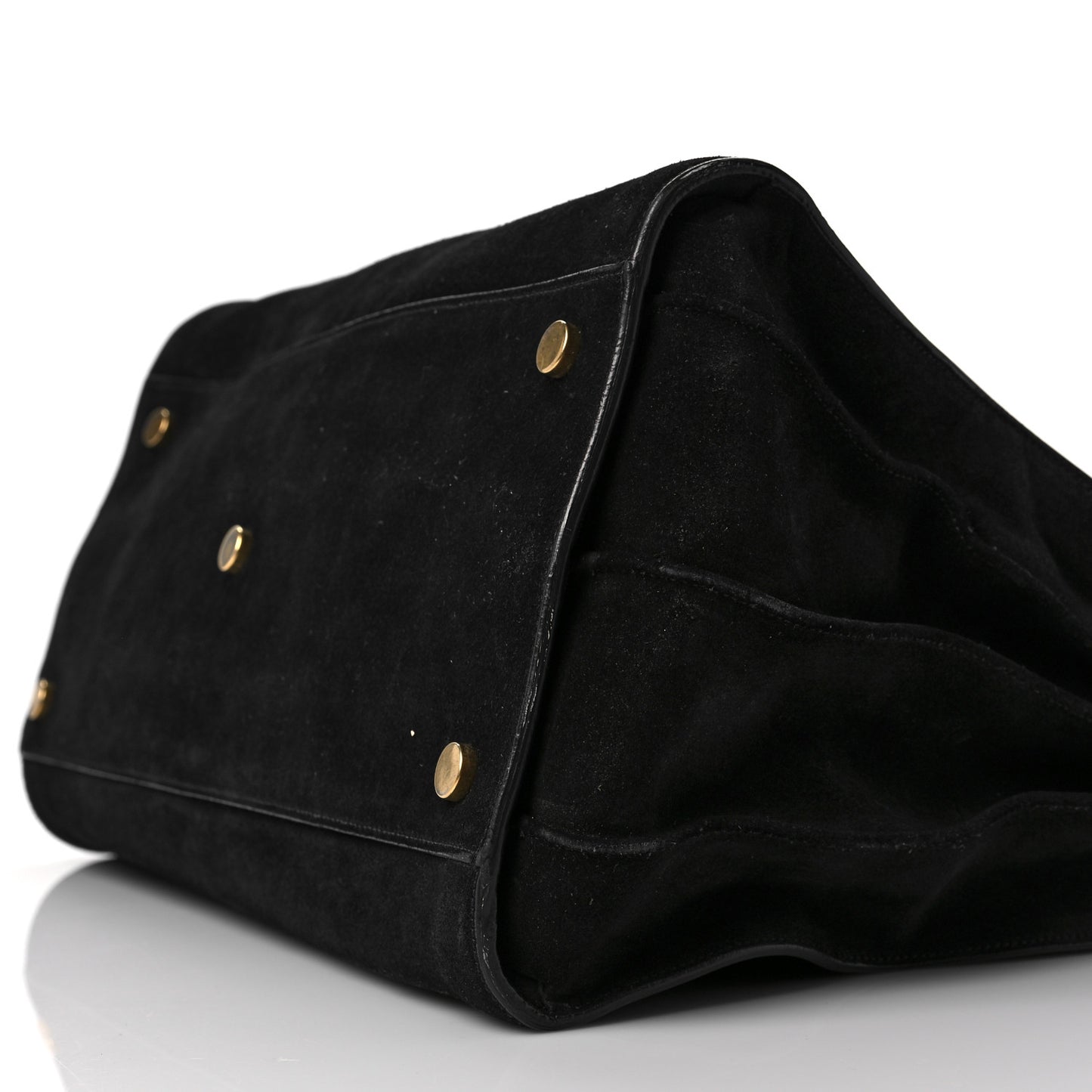 Suede Large Sac de Jour Carryall Black
