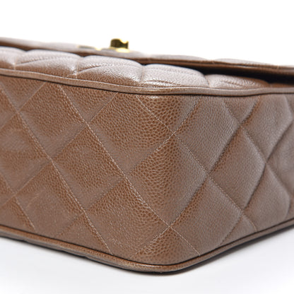 Chanel Caviar Jumbo Single Flap Brown 10 of 14