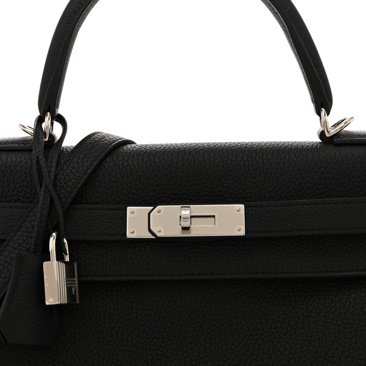 Hermes Togo Kelly Retourne 28 Black 8 of 11