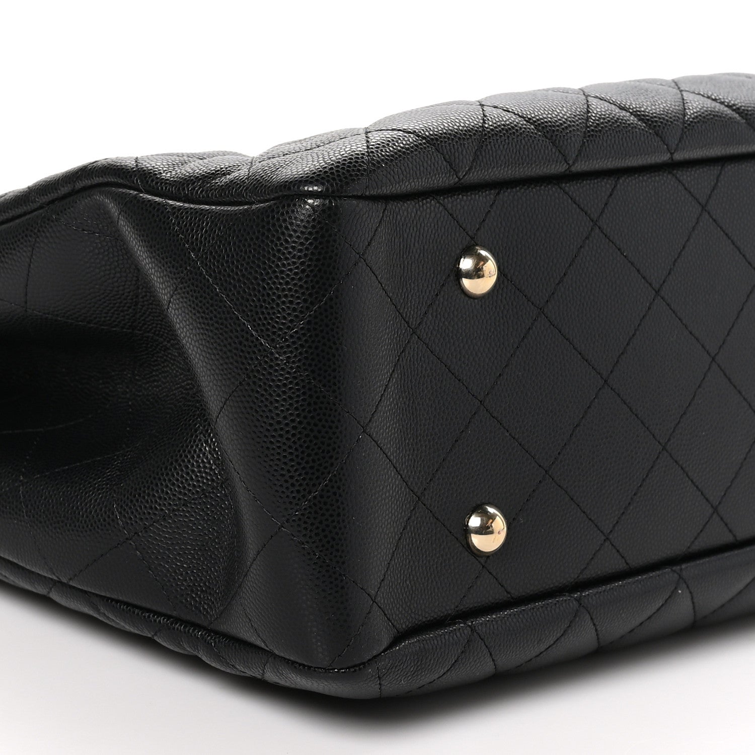 Chanel Caviar Quilted Large Shopping Tote Black 9 of 10