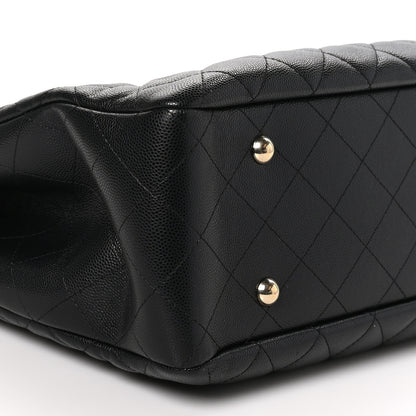 Chanel Caviar Quilted Large Shopping Tote Black 9 of 10