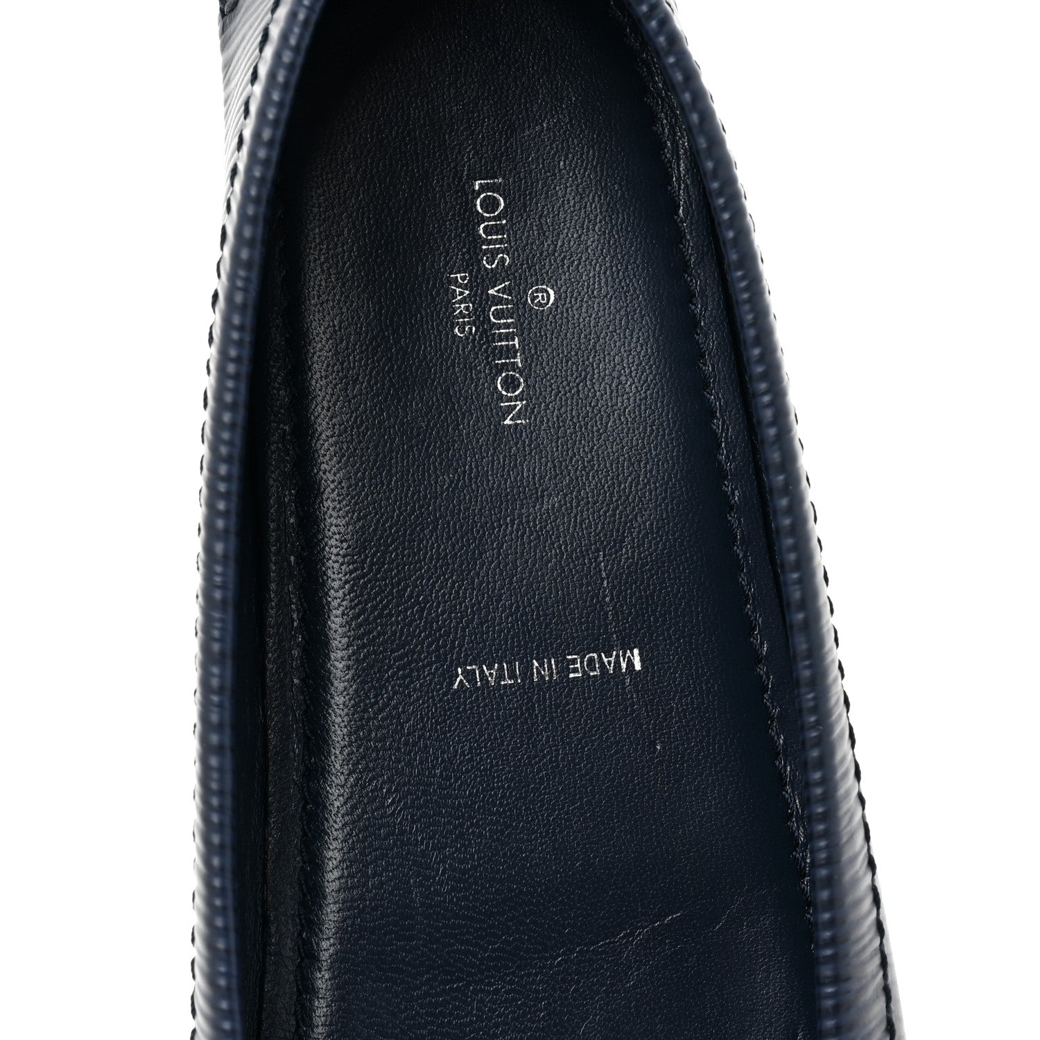 Louis Vuitton Epi Womens Oxford Loafers 36.5 Indigo 10 of 10