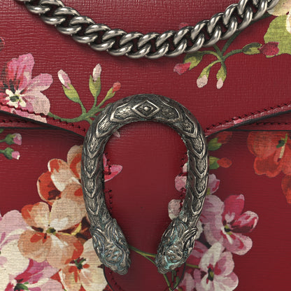 Gucci Calfskin Blooms Print Small Dionysus Shoulder Bag Romantic Cherry Multicolor 8 of 11