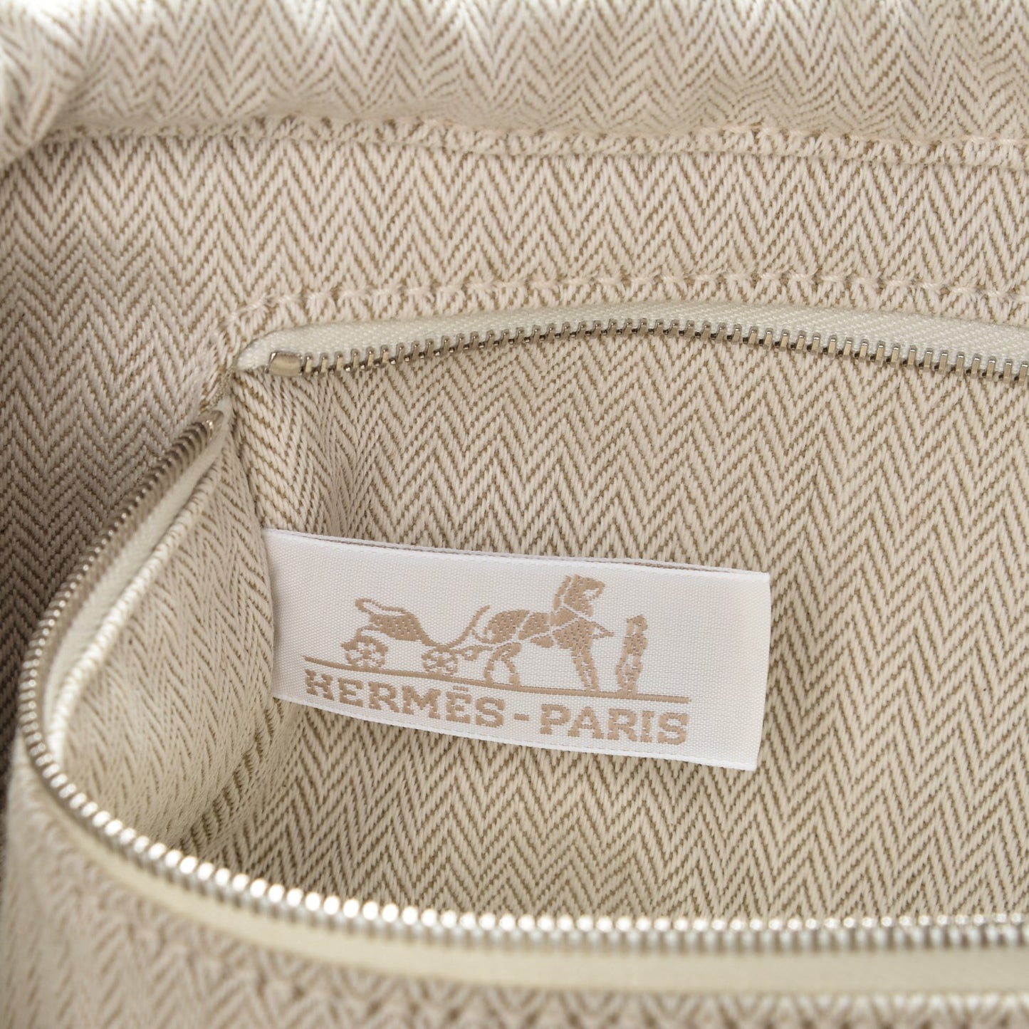 Canvas Barenia Fourbi 25 MM Pouch Naturel Fauve