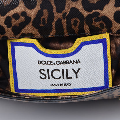 Dolce & Gabbana Dauphine Majolica Printed Small Miss Sicily Satchel Multicolor 7 of 9
