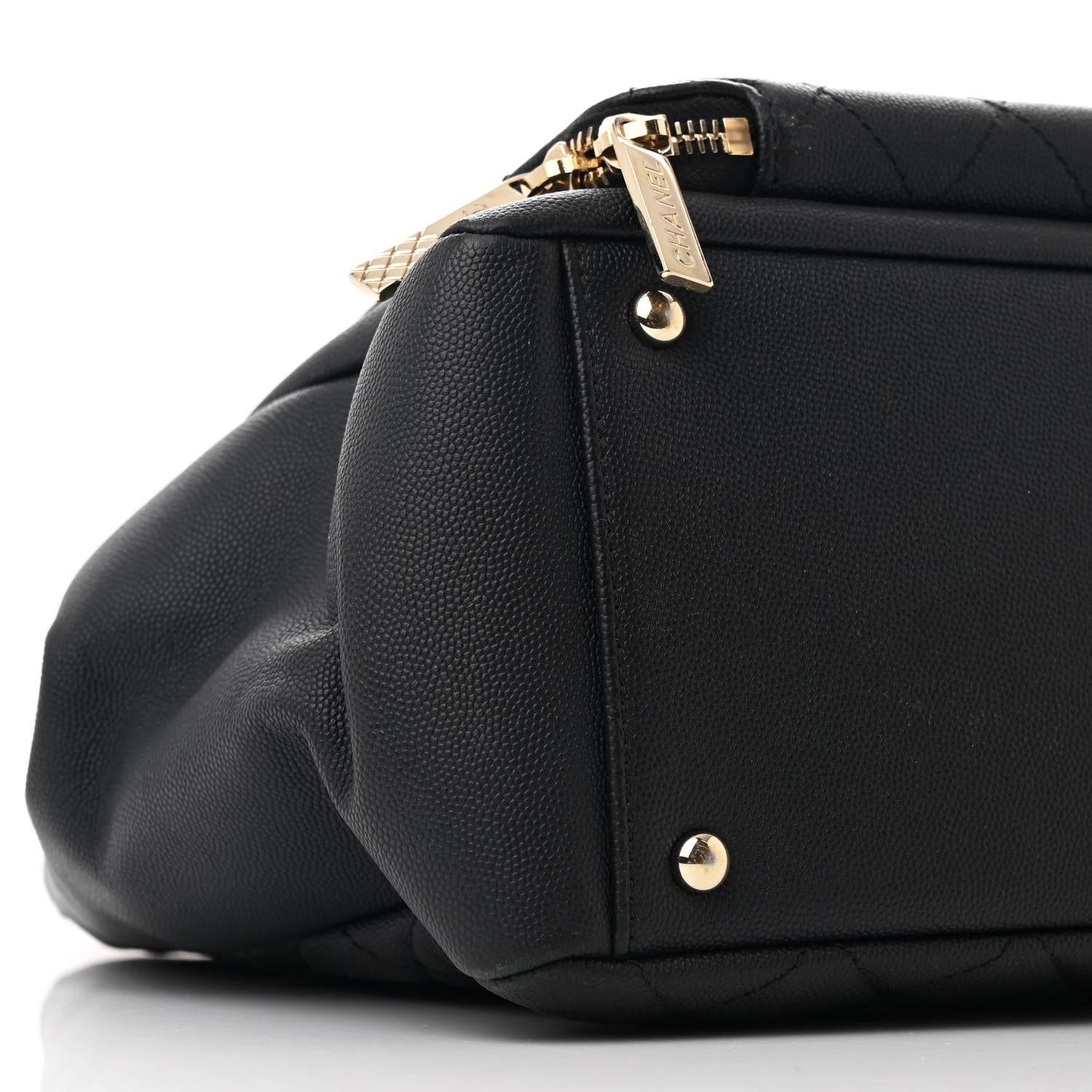 Chanel Caviar Quilted Large Business Affinity Shopping Bag Black 9 of 12