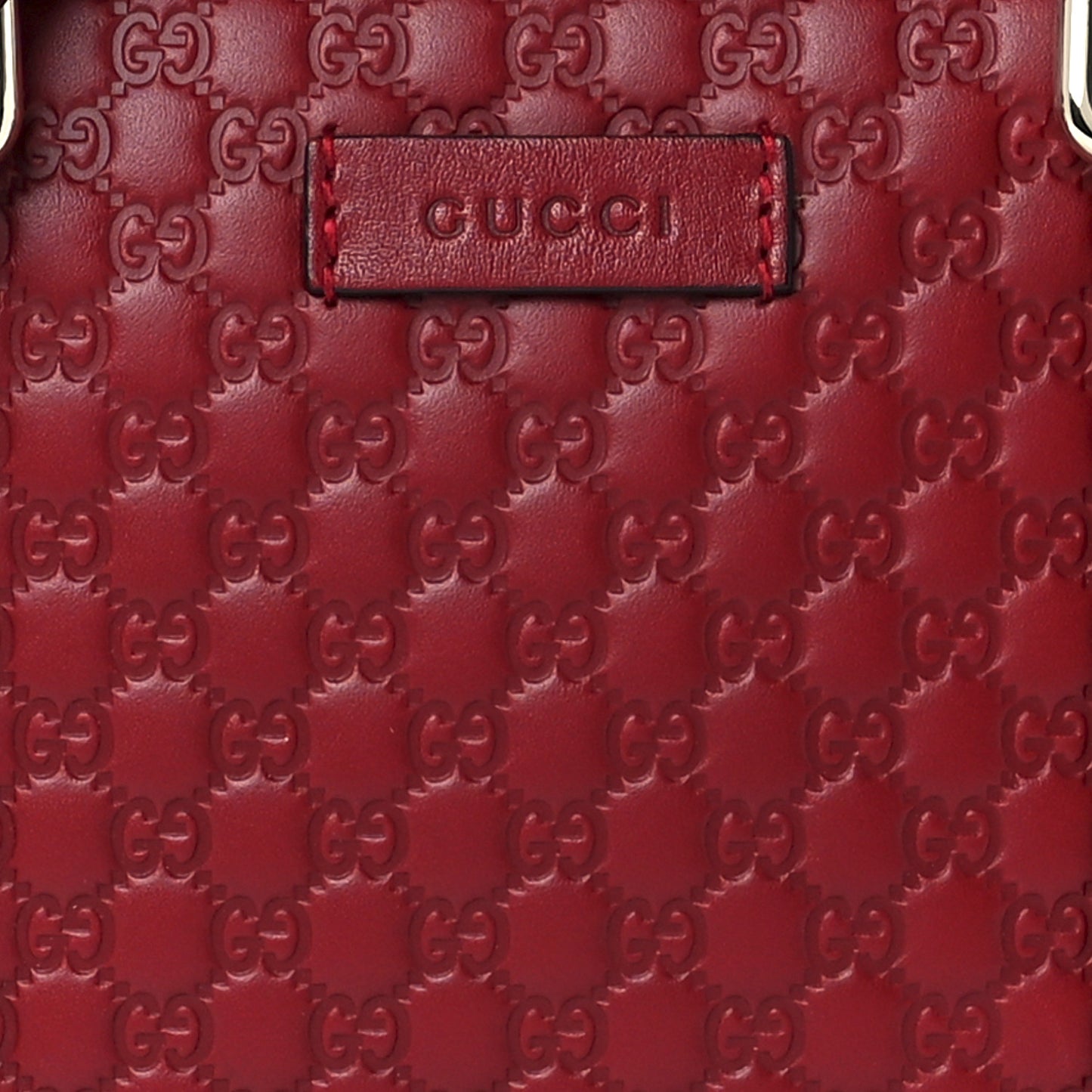 Microguccissima Small Crossbody Bag Rosso