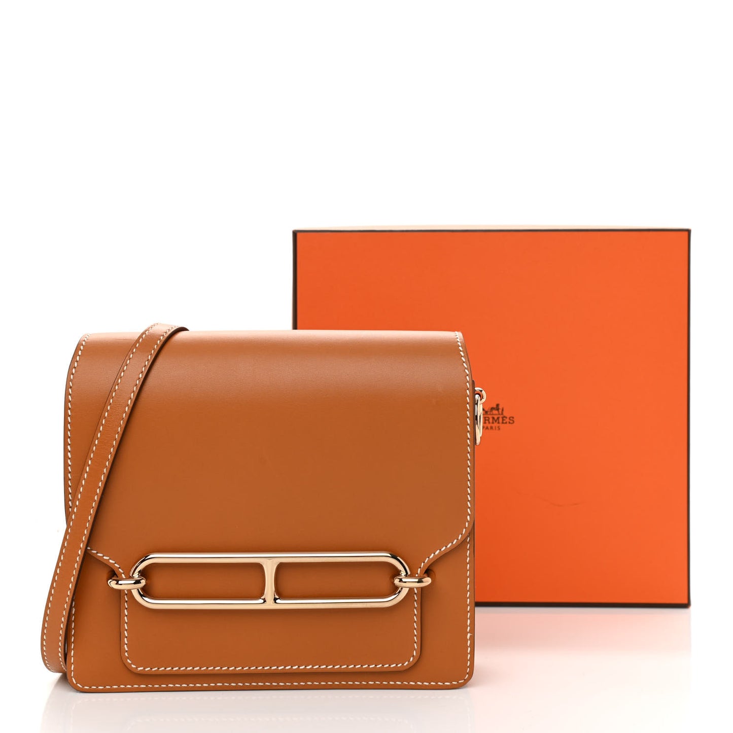 Veau Butler Mini Sac Roulis Natural Sable