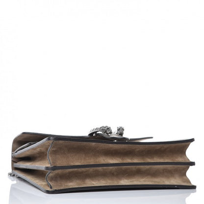 Gucci GG Supreme Monogram Medium Dionysus Shoulder Bag Taupe 4 of 13