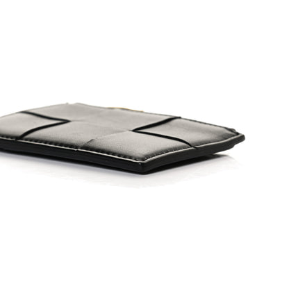 Bottega Veneta Nappa Maxi Intrecciato Card Holder Black 7 of 9