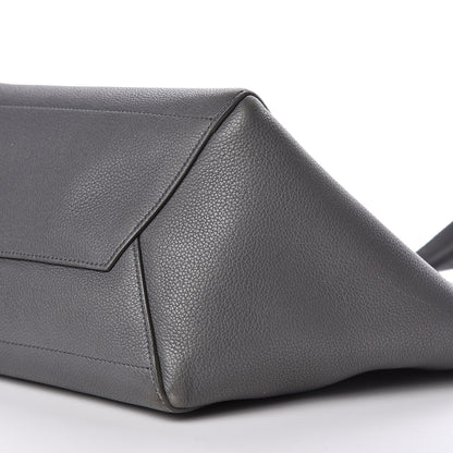 Celine Soft Grained Calfskin Sangle Bucket Bag Storm 12 of 25