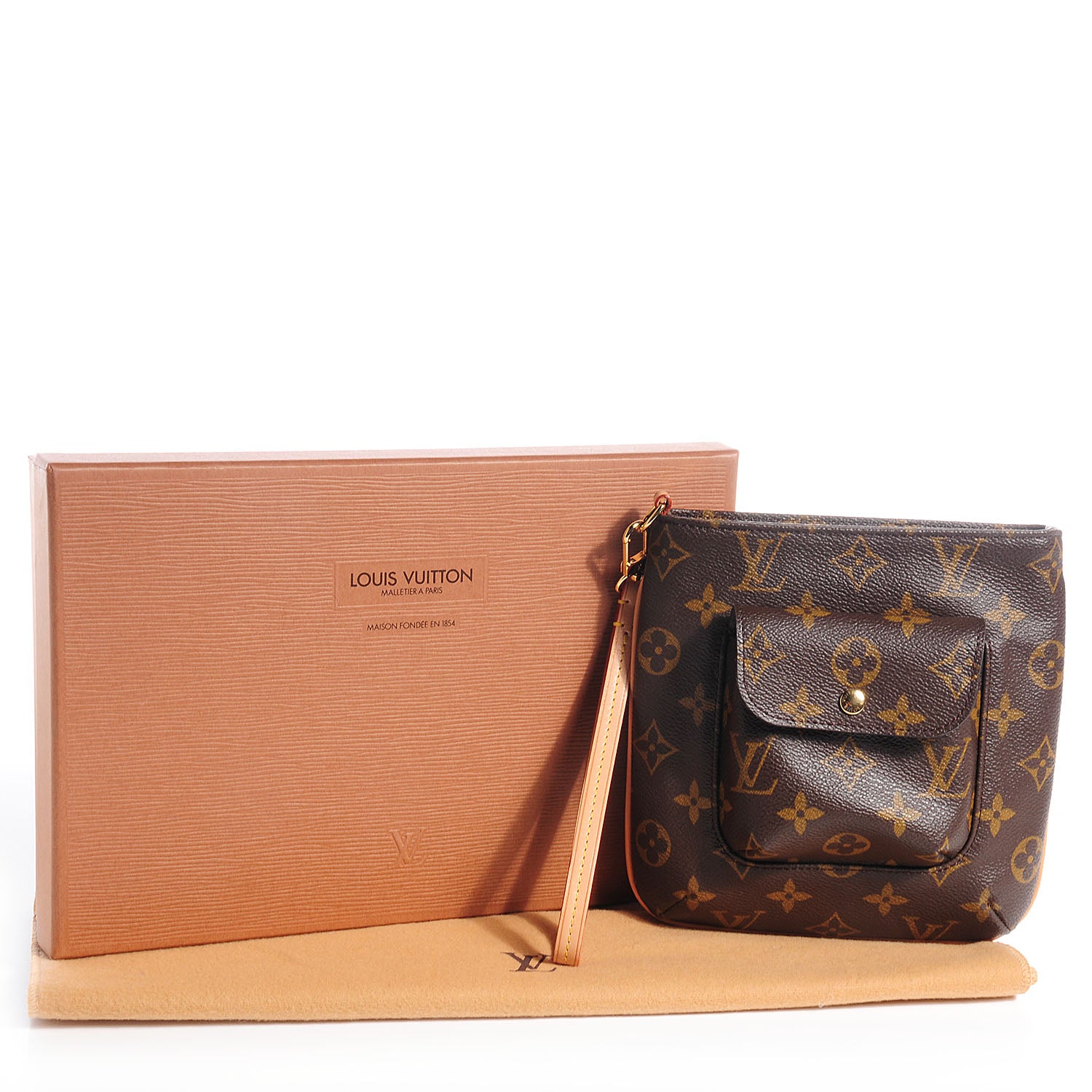 Louis Vuitton Monogram Partition Clutch 5 of 8