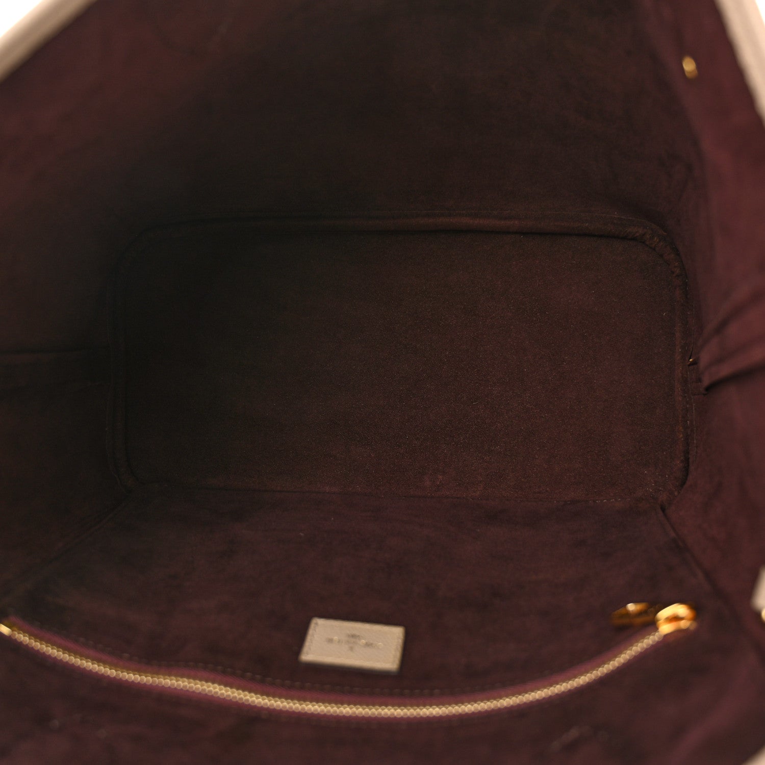 Louis Vuitton Empreinte Monogram Giant Neverfull MM Tourterelle 6 of 13