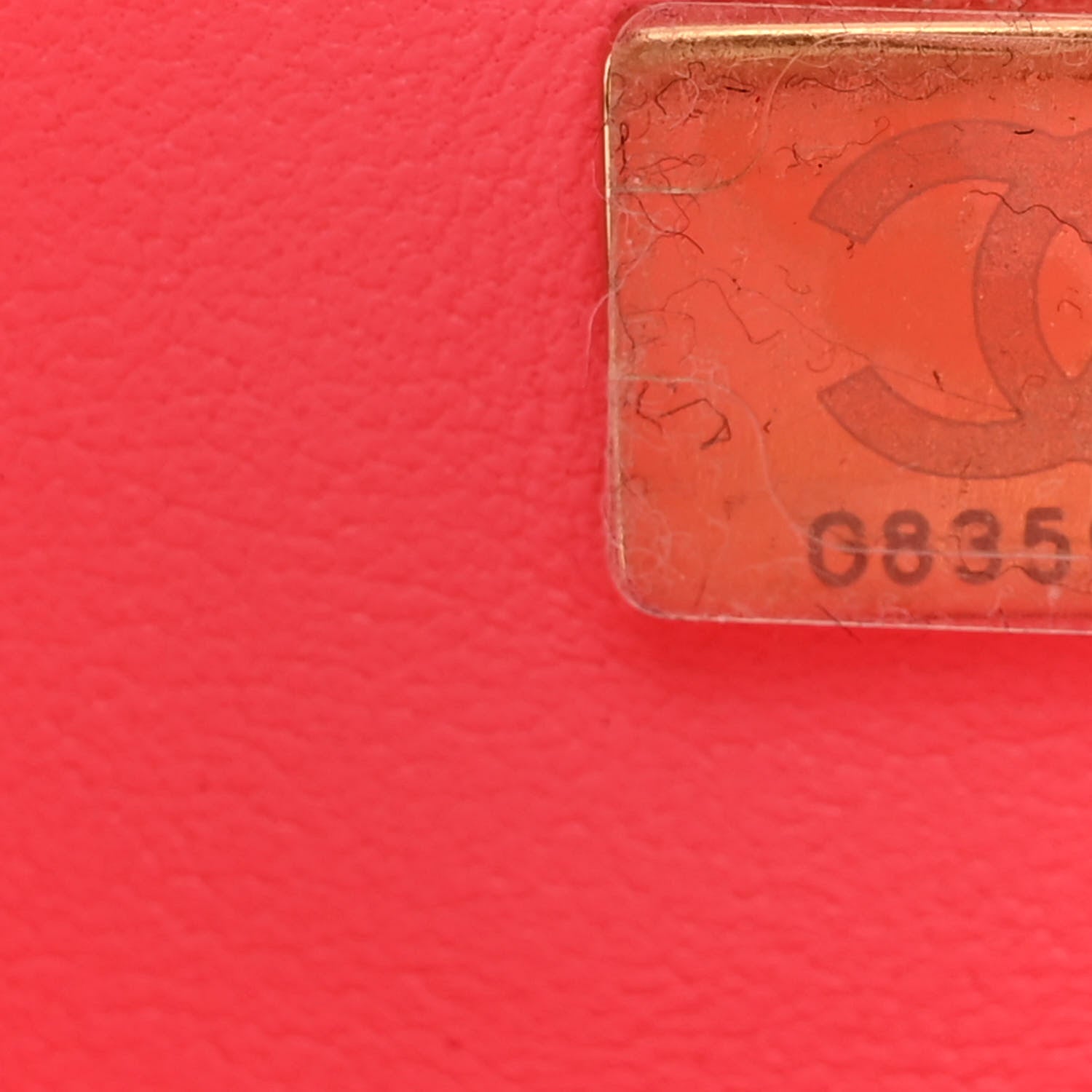 Chanel Lambskin Quilted CC In Love Heart Bag Pink 7 of 10