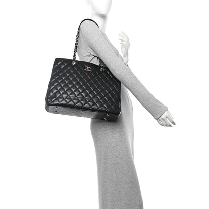 Chanel Caviar Quilted Large Shopping Tote Black 2 of 10
