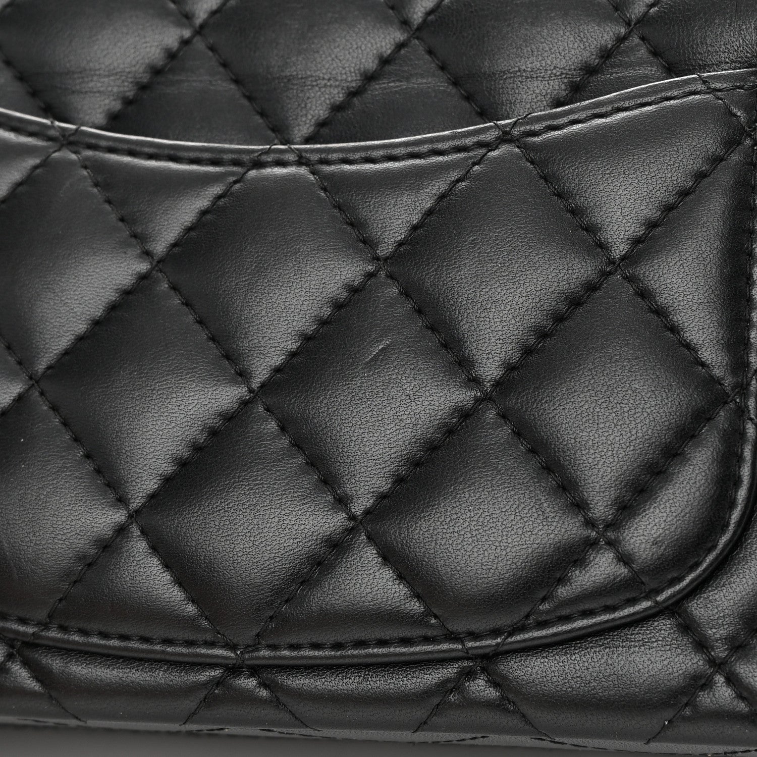 Chanel Lambskin Quilted Mini Rectangular Flap Black 13 of 17