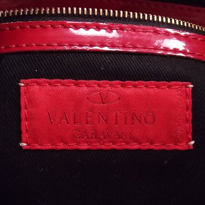 Valentino Garavani Patent Lacca Nuage Bow Hobo Scarlet 8 of 10