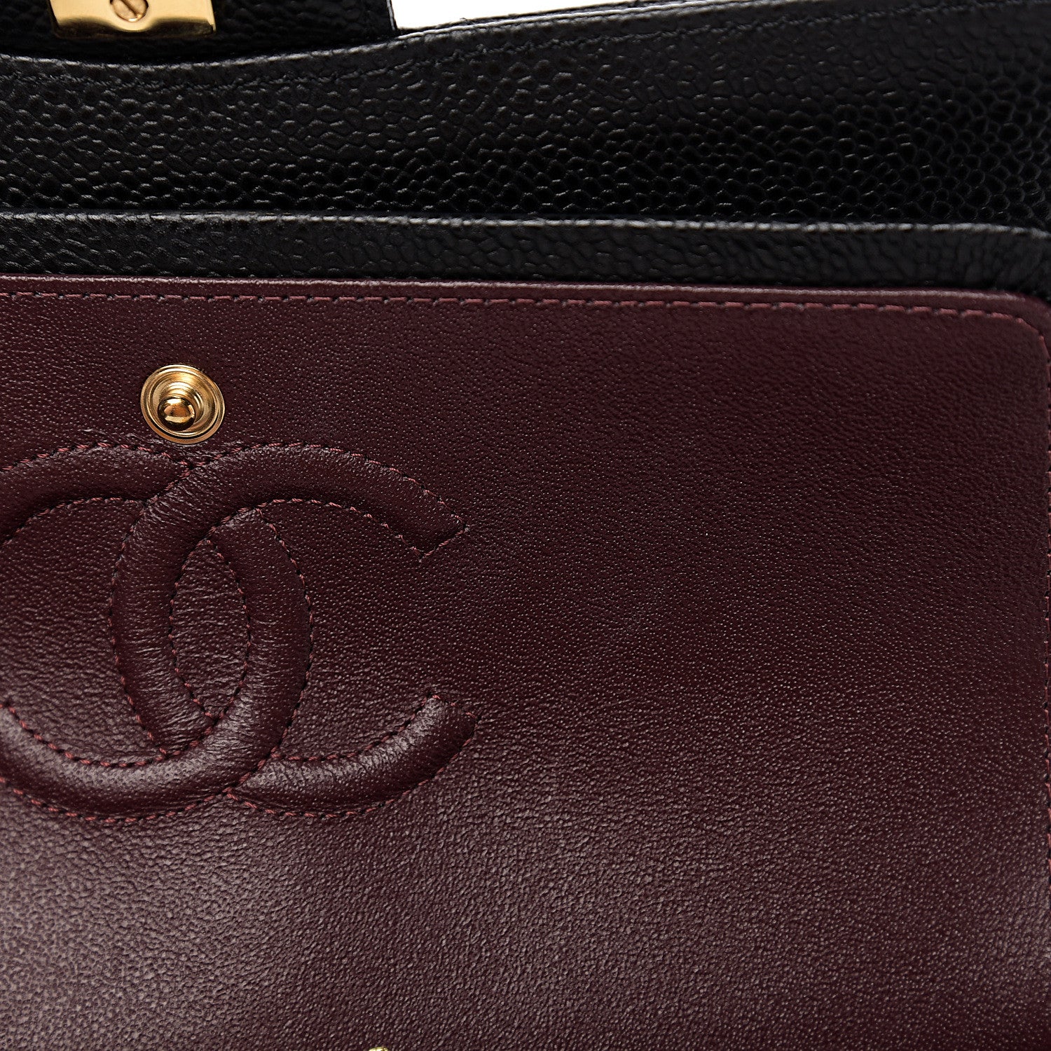Chanel Caviar Quilted Small Double Flap Black 8 of 12