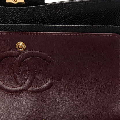 Chanel Caviar Quilted Small Double Flap Black 8 of 12