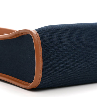 Hermes Toile Swift Record Bag 78 Bleu Marine 9 of 11