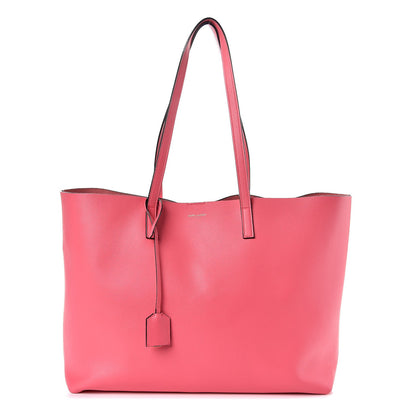 Saint Laurent Calfskin Large Shopping Tote Pale Rose 3 of 8