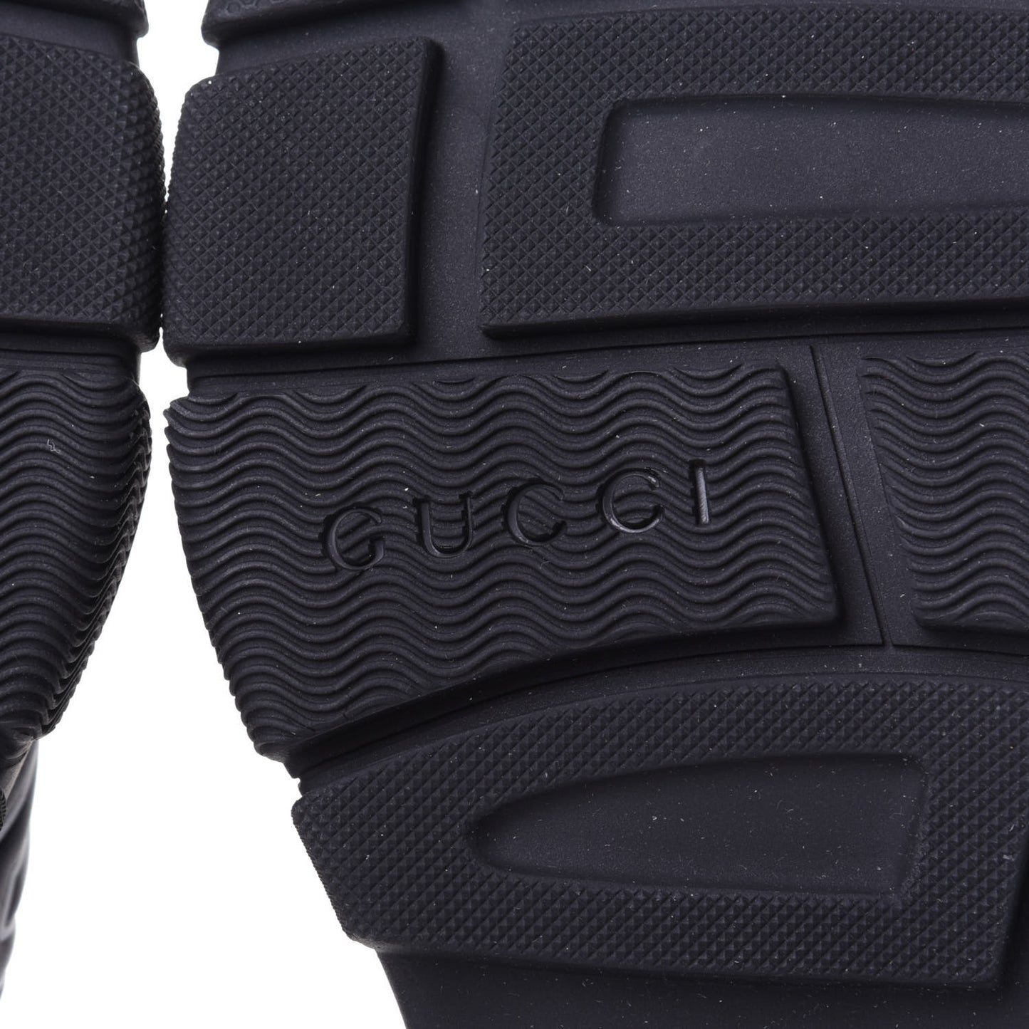 Nappa Grosgrain Logo Mens Velcro Chunky Slide Sandals 7 Black