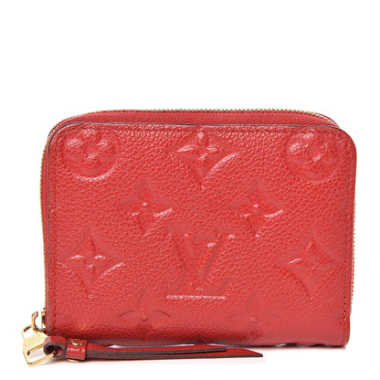 Louis Vuitton Empreinte Zippy Coin Purse Cherry 1 of 8