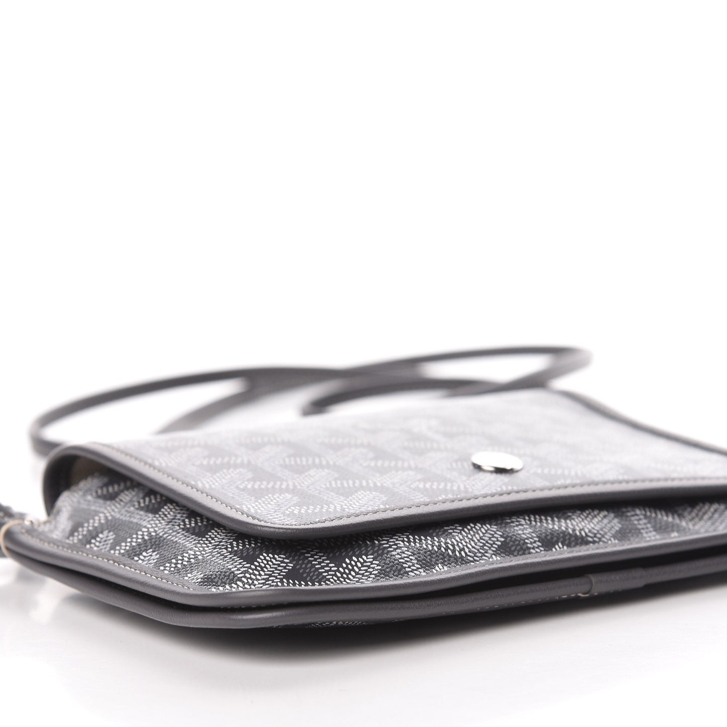 Goyardine Plumet Wallet Clutch Grey