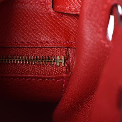 Hermes Epsom Kelly Sellier 28 Rouge Casaque 10 of 42