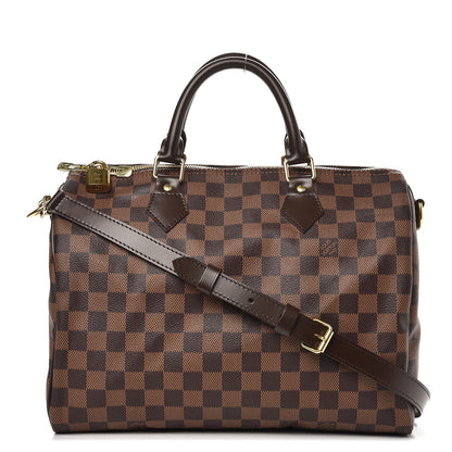 Louis Vuitton Damier Ebene Speedy Bandouliere 30 1 of 7