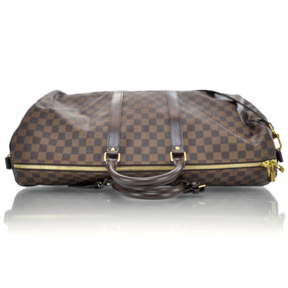 Louis Vuitton Damier Ebene Keepall BandouliÃ¨re 55 5 of 10