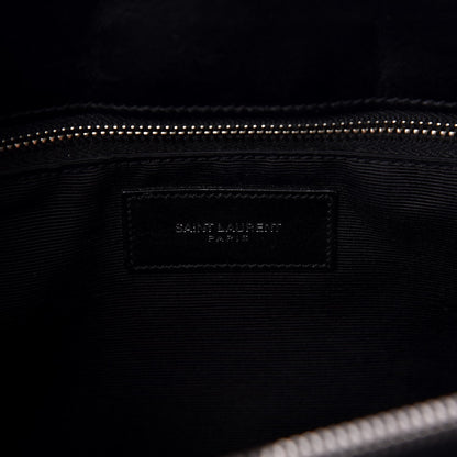 Saint Laurent Calfskin Classic Monogram Shopping Bag Black 7 of 12