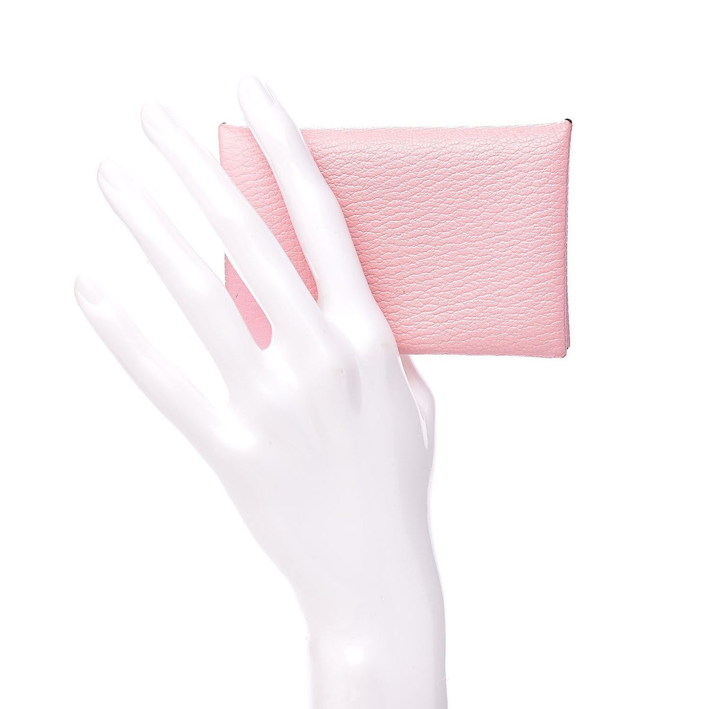 Chevre Mysore Calvi Card Case Rose Sakura