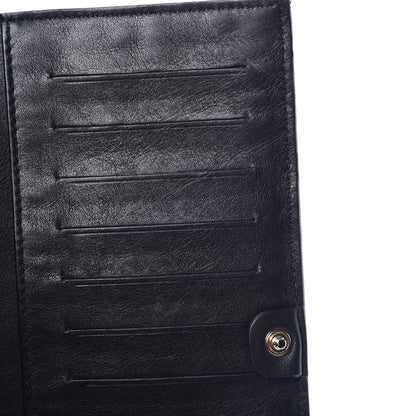 Fendi Patent Fendilicious Embossed Quilted Wallet On Chain Black 10 of 11