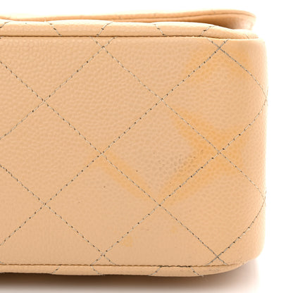 Chanel Caviar Quilted Jumbo Double Flap Beige 11 of 18