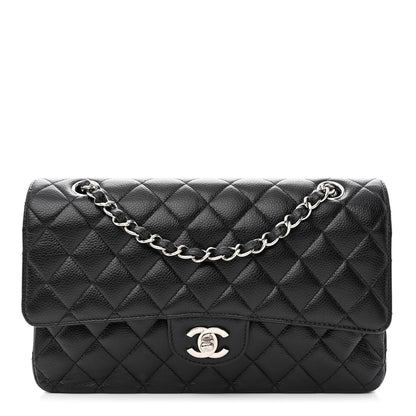 Chanel Caviar Quilted Medium Double Flap Black 1 of 10